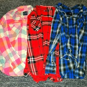 Flannel Bundle - Name Brands - Size Large